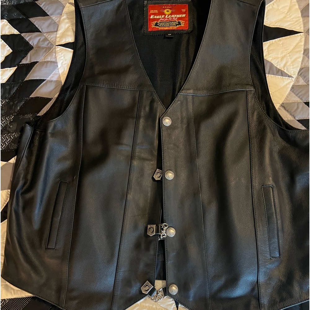 Eagle Leather Motorcycle Vest